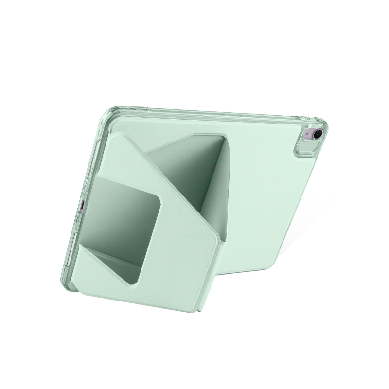Hyphen Transparent Leather Back Case for iPad - official view 4