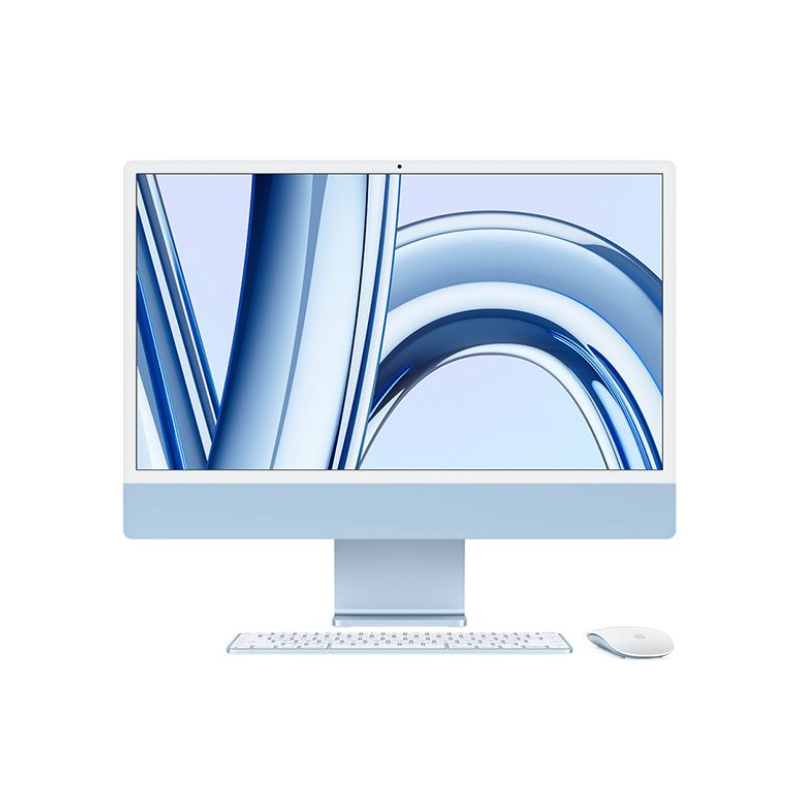 iMac 24 inch 2023 M3 Chip 8 Core CPU 10 Core GPU 8/512GB - official view 2