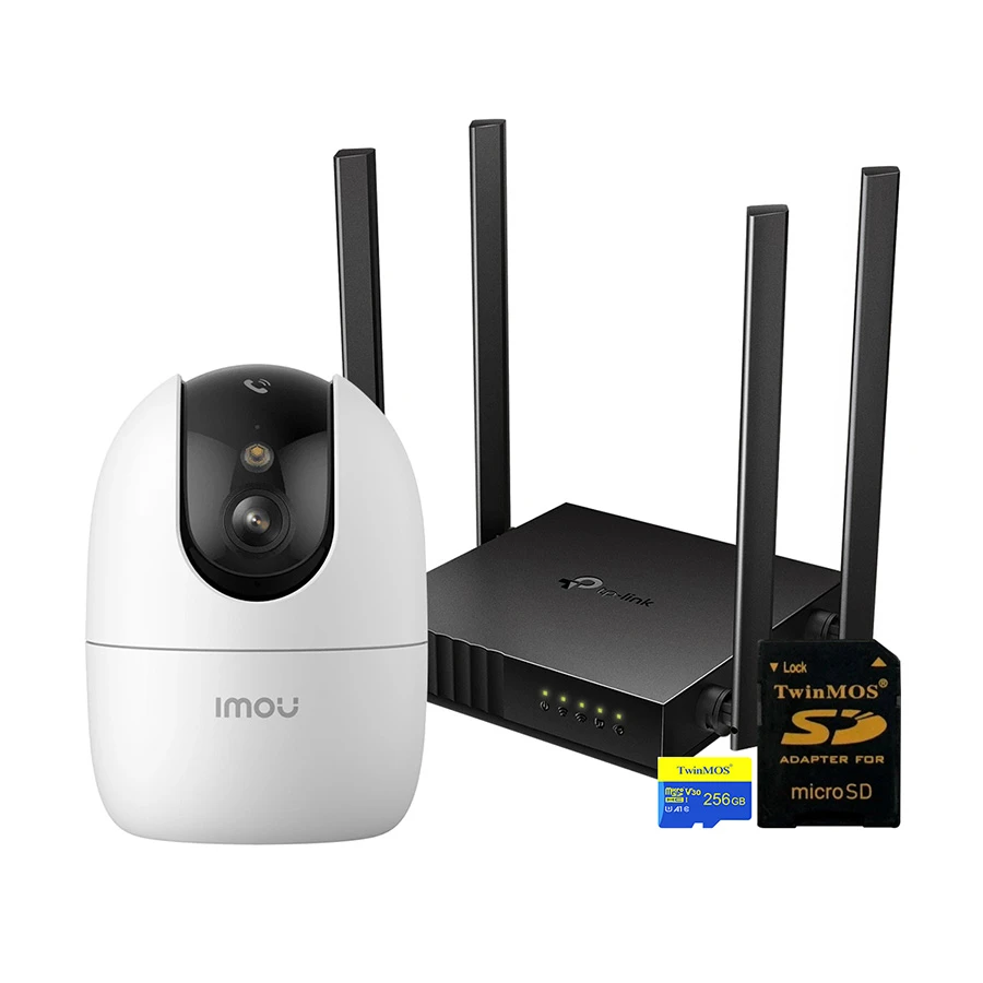 Imou 3MP Personal Security Single Camera Package with Router #RS-IM-002