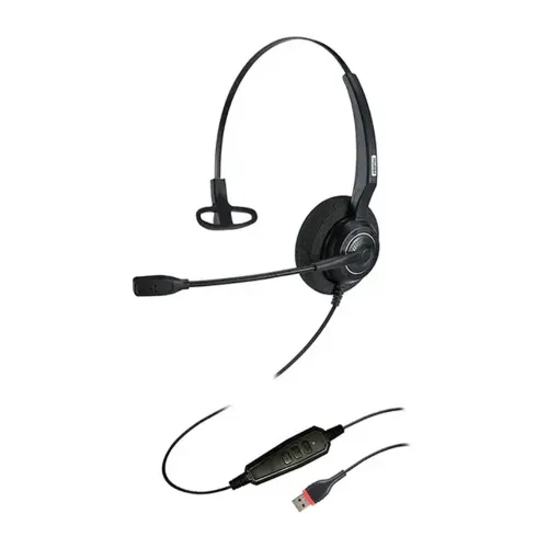 Inbertec UB200M USB Wired Noise Cancelling Headphone