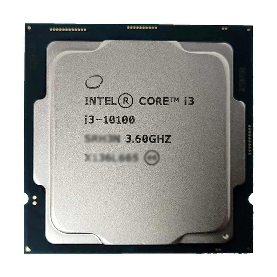 Intel 10th Gen Comet Lake Core i3 10100 3.60GHz-4.30GHz LGA1200 Socket Processor (OEM/Tray)