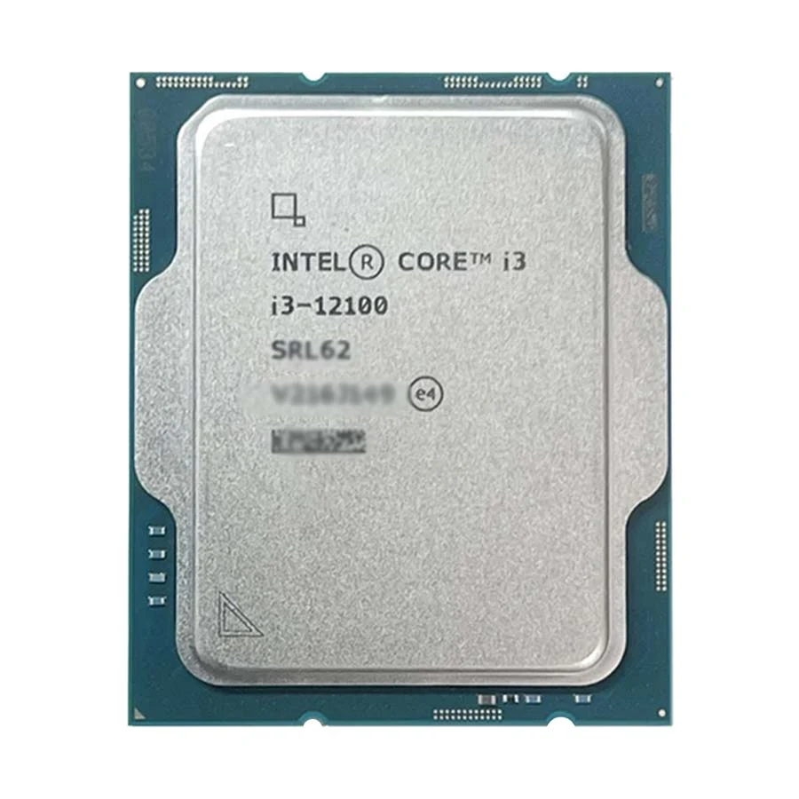 Intel 12th Gen Alder Lake Core i3 12100 Processor (OEM/Tray)