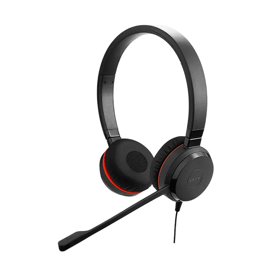 Jabra Evolve 30 II MS Stereo Wired Professional Headphone (USB-C/A & 3.5mm Connectivity)