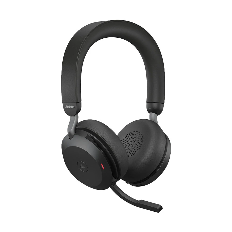 Jabra Evolve2 75 Link380c Stereo Bluetooth Headphone without Charging Stand