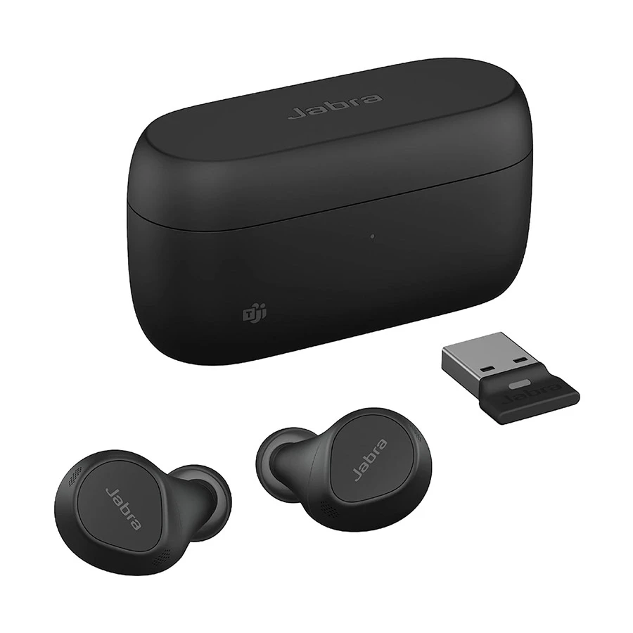 Jabra Evolve2 Buds ANC Bluetooth Earbuds with USB-A Adapter #20797-999-999
