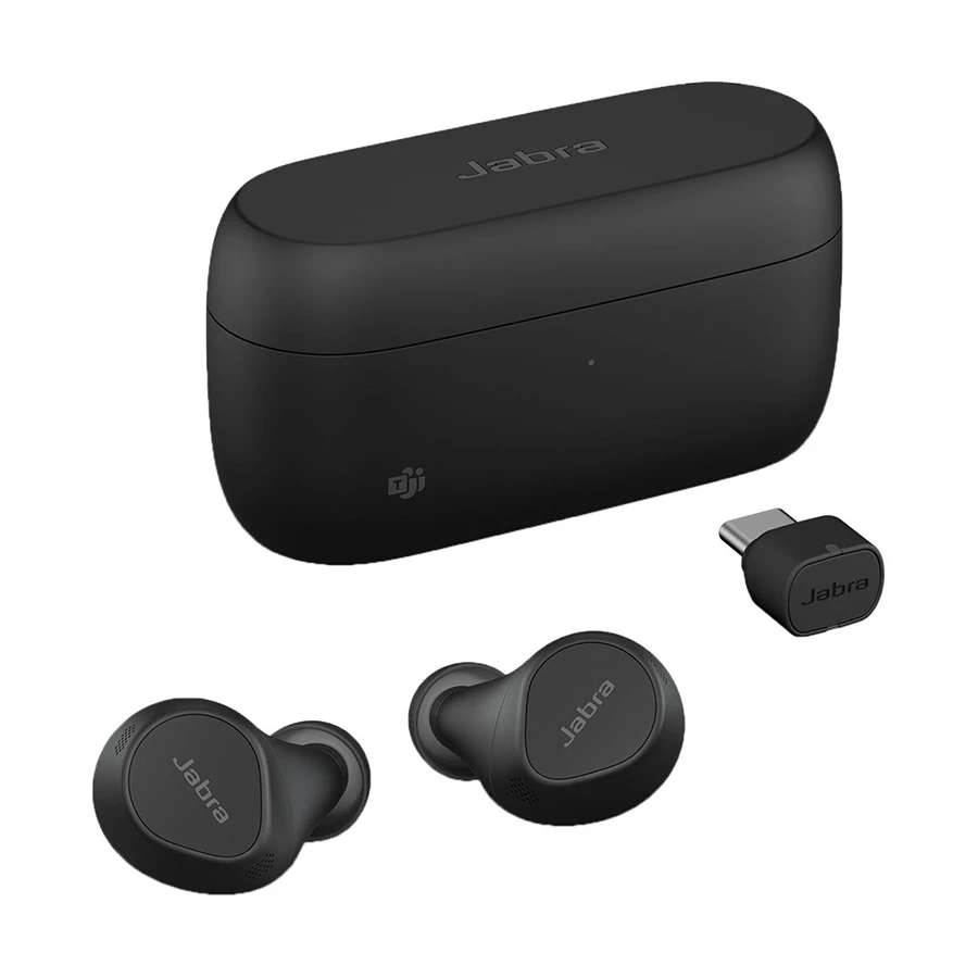 Jabra Evolve2 Buds ANC Bluetooth Earbuds with USB-C Adapter #20797-999-899