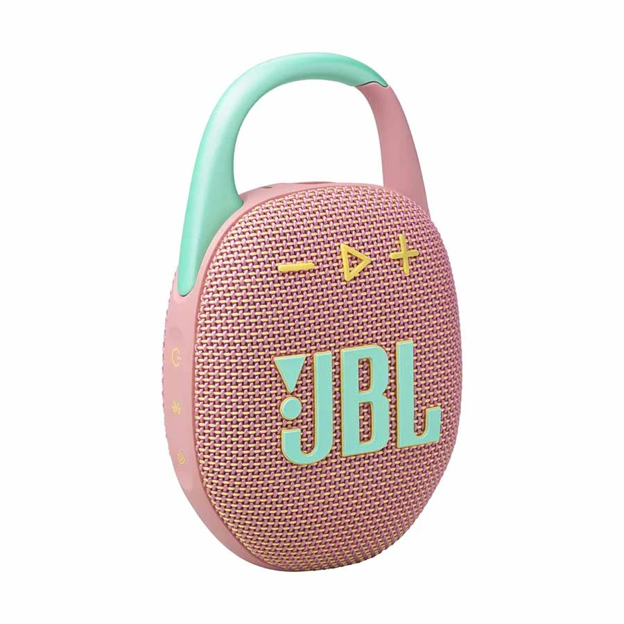 JBL by Harman JBL Clip 5 Ultra-Portable Bluetooth Speaker #JBLCLIP5PINK/JBLCLIP5PINKAM (6 Month Warranty)