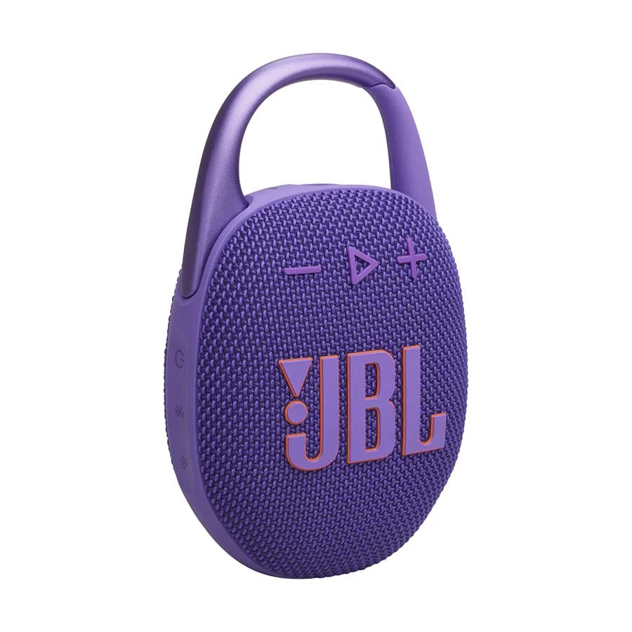 JBL by Harman JBL Clip 5 Ultra-Portable Bluetooth Speaker #JBLCLIP5PUR/JBLCLIP5PURAM (6 Month Warranty)