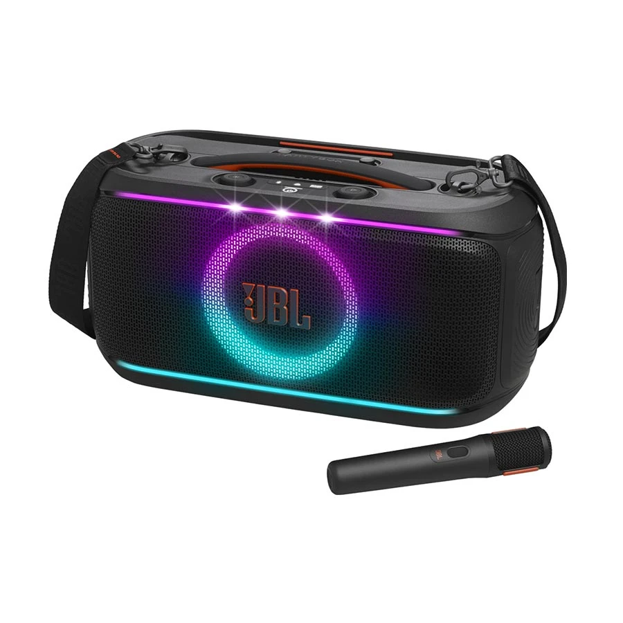 JBL by Harman JBL PartyBox On-the-Go 2 Portable Bluetooth Speaker with 1 Microphones #JBLPARTYBOXOTG2BAM