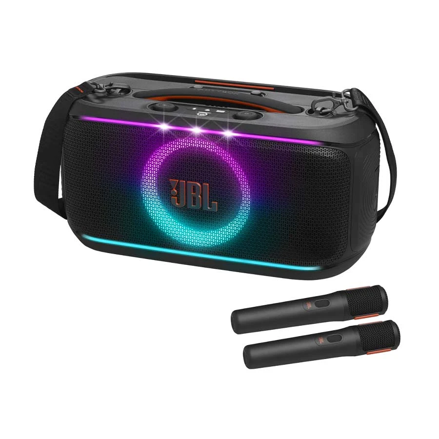 JBL by Harman JBL PartyBox On-the-Go 2 Portable Bluetooth Speaker with 2 Microphones (No Warranty)