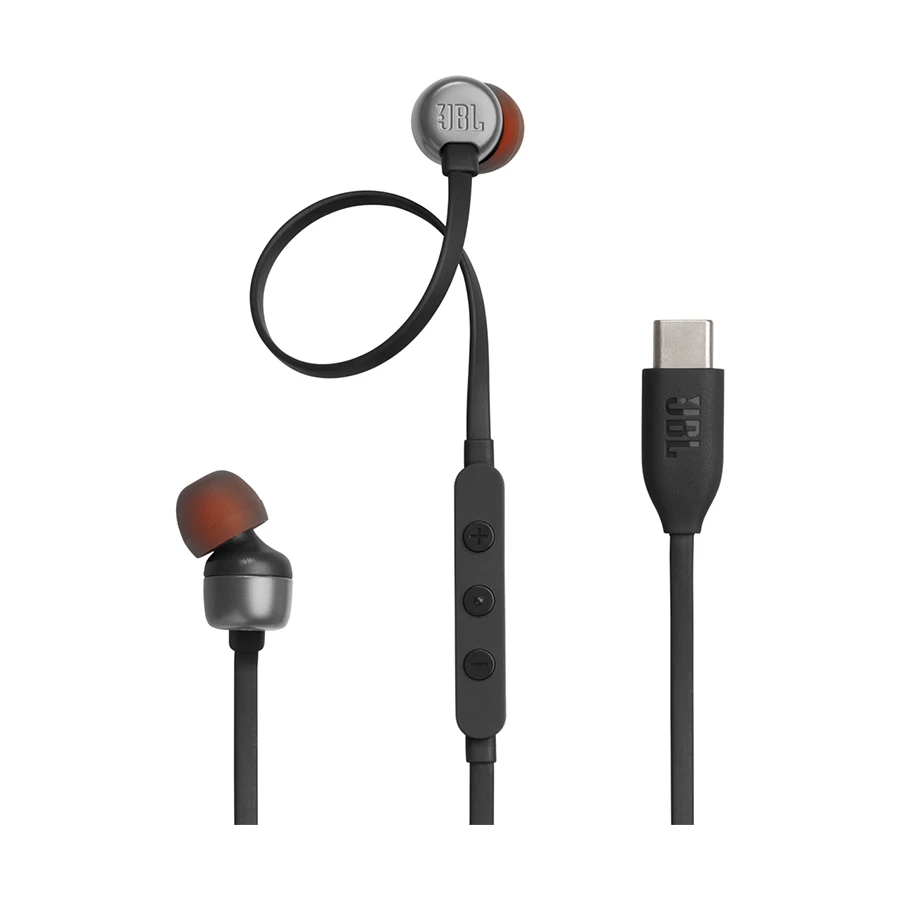 JBL by Harman JBL Tune 310C Wired Type-C In-Ear Earphone #JBLT310CBLKAM (1 Month Warranty)