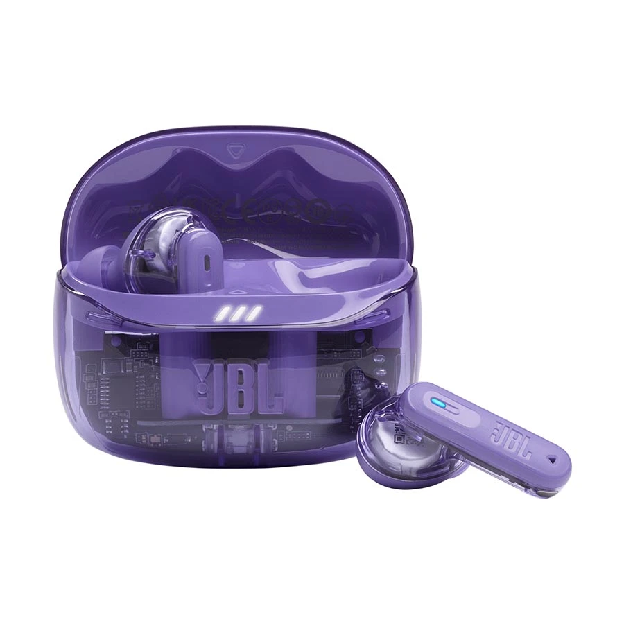 JBL by Harman JBL Tune Beam 2 Ghost Edition ANC TWS Ghost Mauve Bluetooth Earbuds # JBLTBEAM2GMAE (6 Month Warranty)