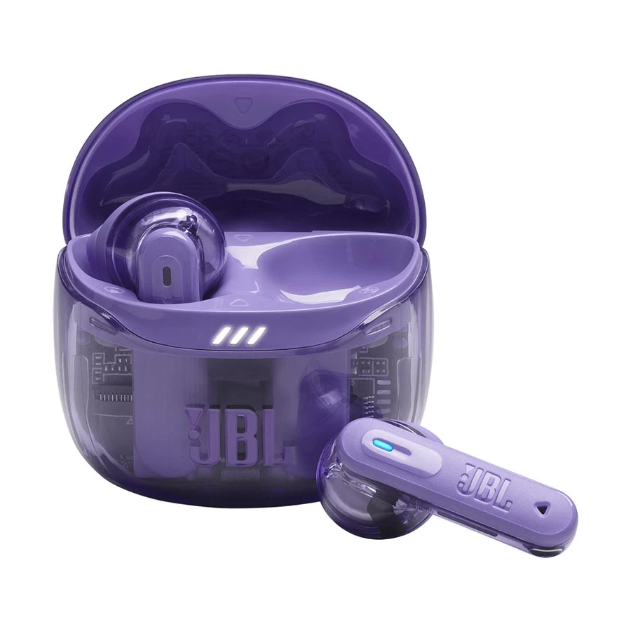 JBL by Harman JBL Tune Flex 2 Ghost Edition ANC TWS Ghost Mauve Bluetooth Earbuds (6 Month Warranty)