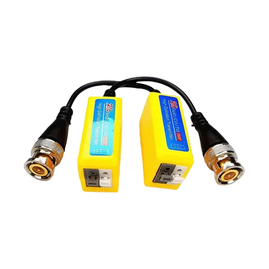 K2 HD-CVI/TVI/AHD Spilt Join HD Video Balun (1080p, 3MP, 5MP, 8MP) For CC Camera