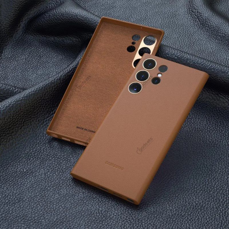 Leather Case for Galaxy S24 Ultra - OEM
