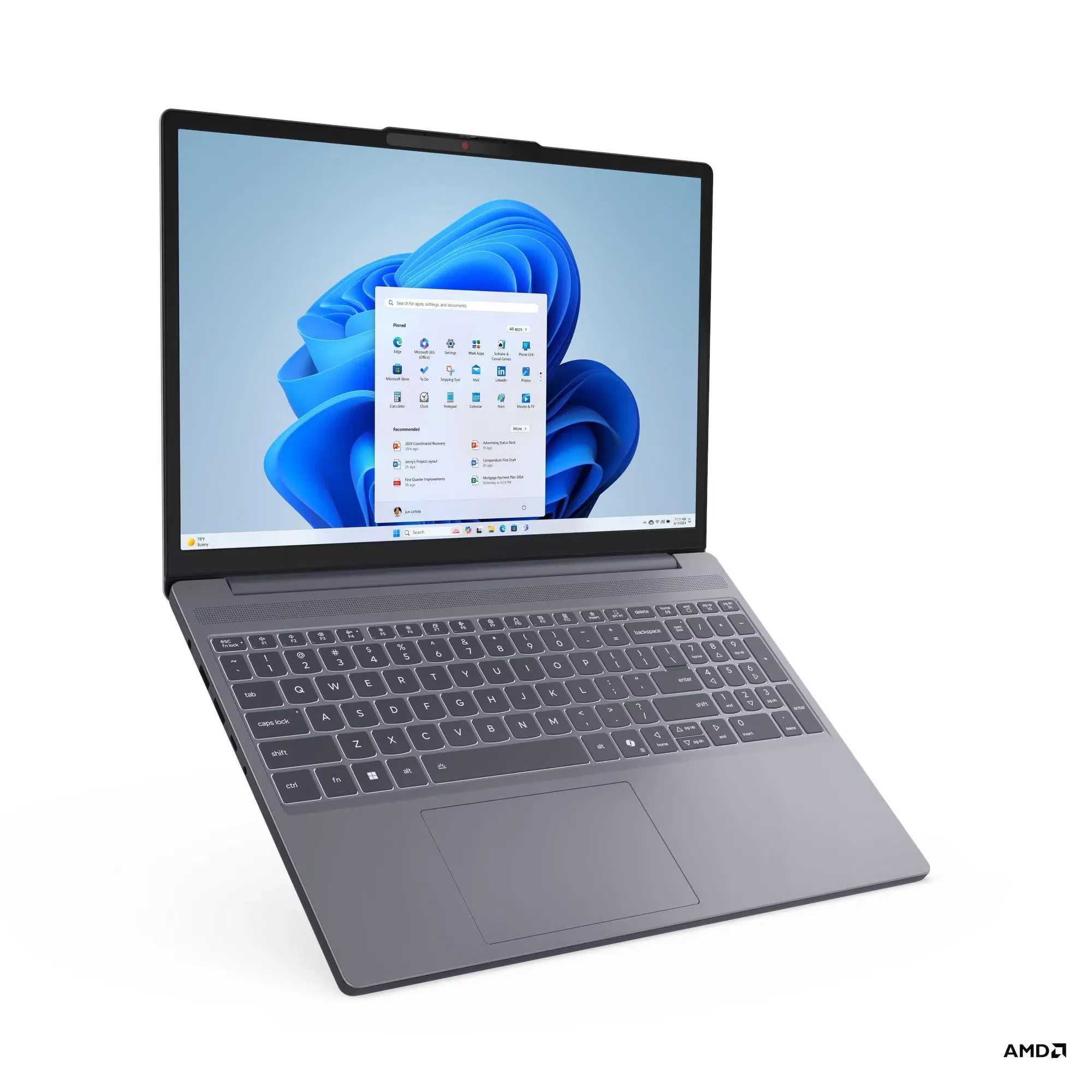 Lenovo Lenovo IdeaPad Slim 5 15ARP10 Packshot Angle 2