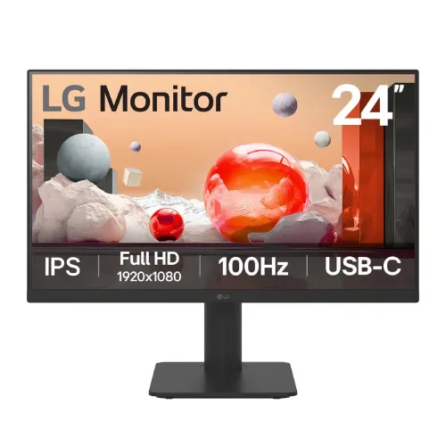 LG 24MS570B-B 24" FHD 100Hz IPS Monitor