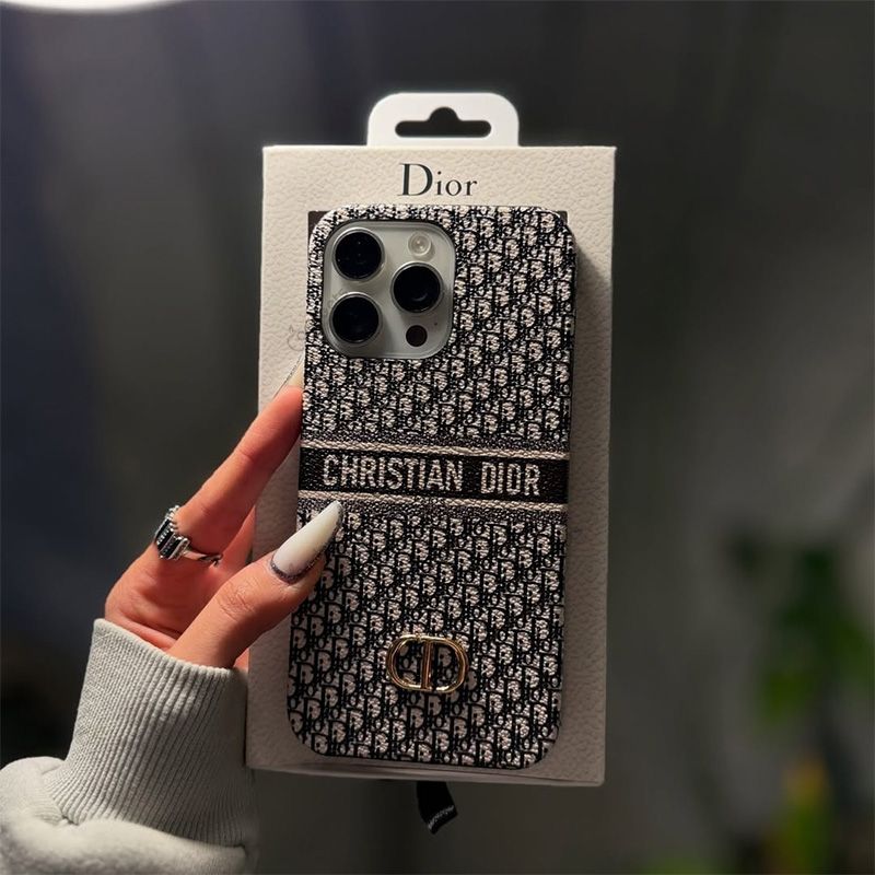 Luxury Fashion Christian Dior Hard Case For iPhone