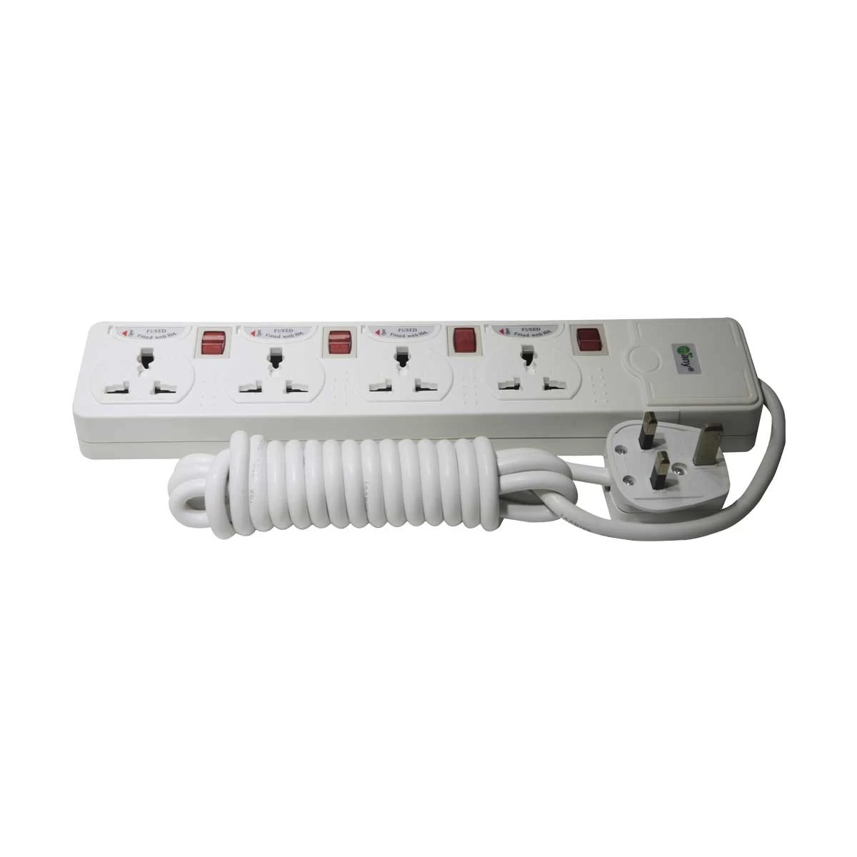 Many 3 Pin 4 Port Power Strip # MTS-144 (3 Meter)