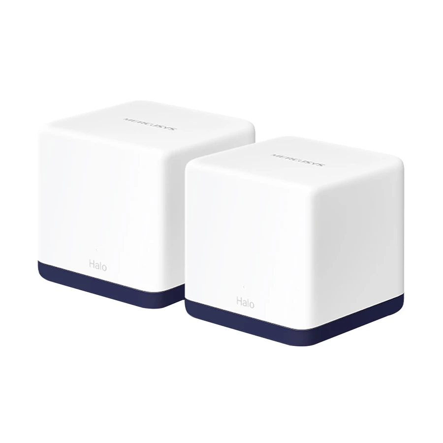 MERCUSYS HALO H50G AC1900 Mbps Gigabit Dual-Band Wi-Fi 5 Mesh Router (2-Pack)