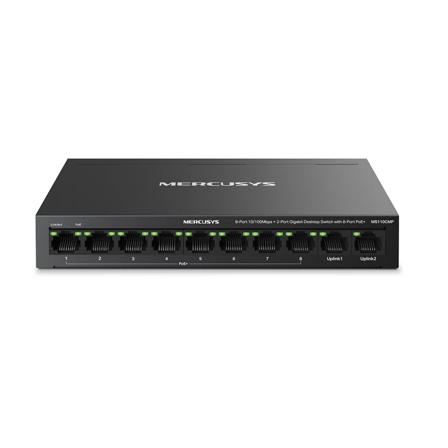 MERCUSYS MS110CMP 10-Port Unmanaged Desktop Switch