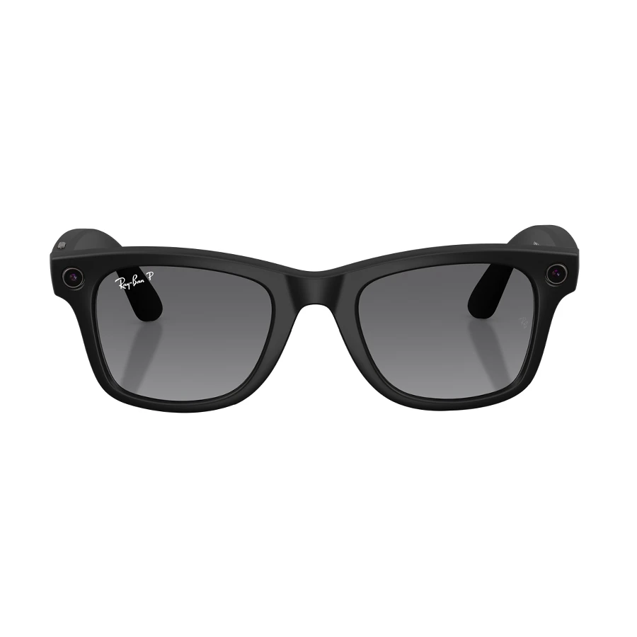 META Ray-Ban Wayfarer Gen 2 Matte Frame and Graphite Polarized Gradient Lens Smart Glass