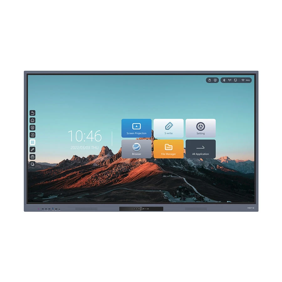 METZ IFP-METZ K Series 86KD1 86 Inch 4K UHD Interactive Flat Panel Display (Android 11) #Q2GD86V2KC00