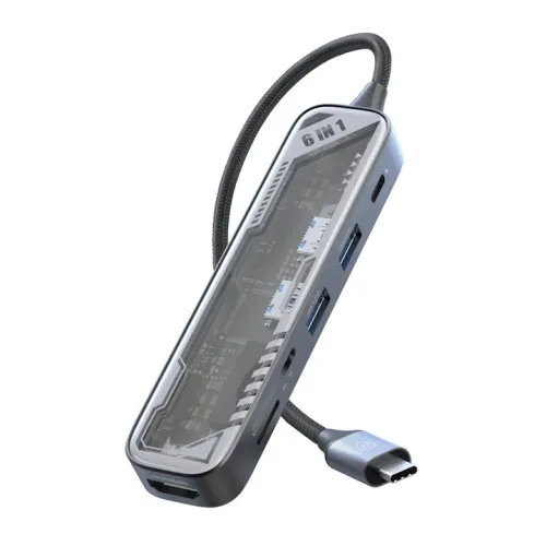Micropack MDC-N6T 6-in-1 Multiport Type-C Hub