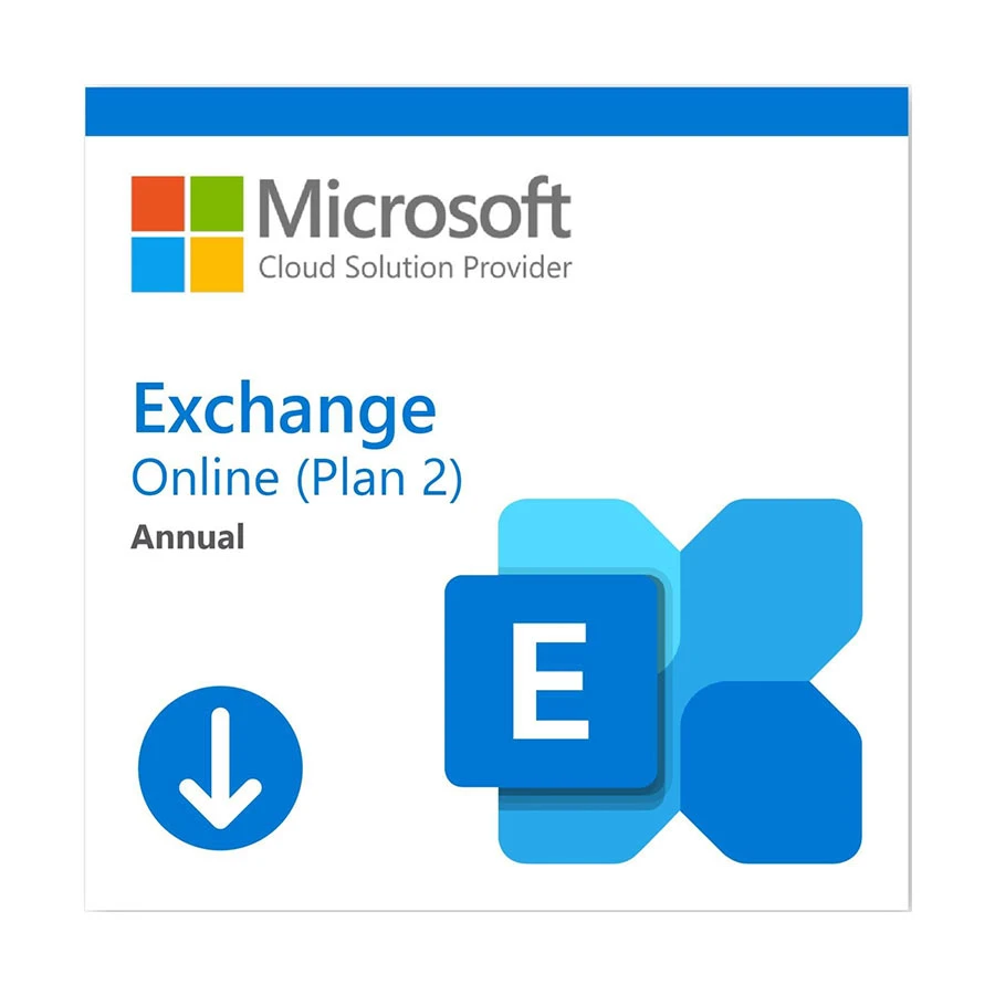 Microsoft Exchange Online (Plan 2) (1 Year Subscription)
