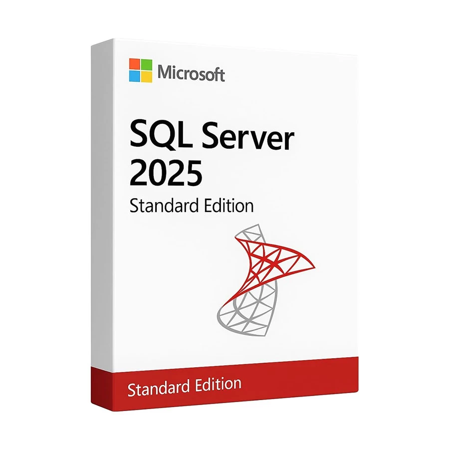 Microsoft SQL Server Standard Edition 2025 Perpetual Commercial 1 Server License #DG7GMGF0VNJS