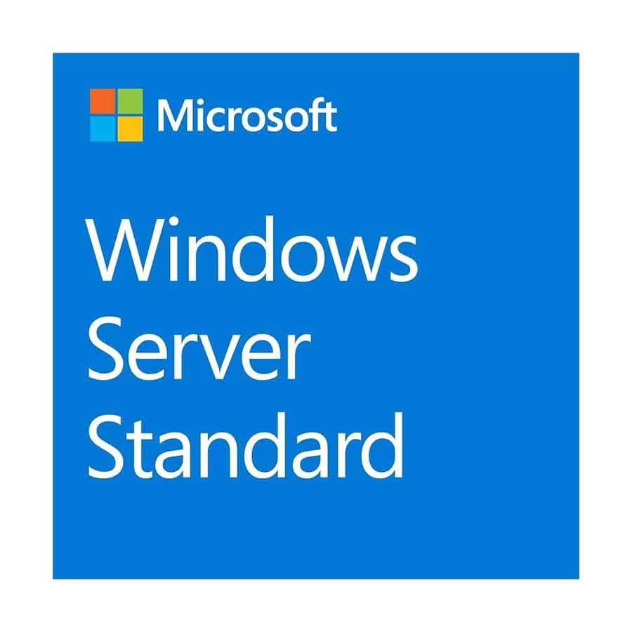 Microsoft Windows Server Standard 2022 64Bit English 1pk DSP OEI DVD 16 Core Base License and Media #(Perpetual-Corporate) (Bundle with Server)