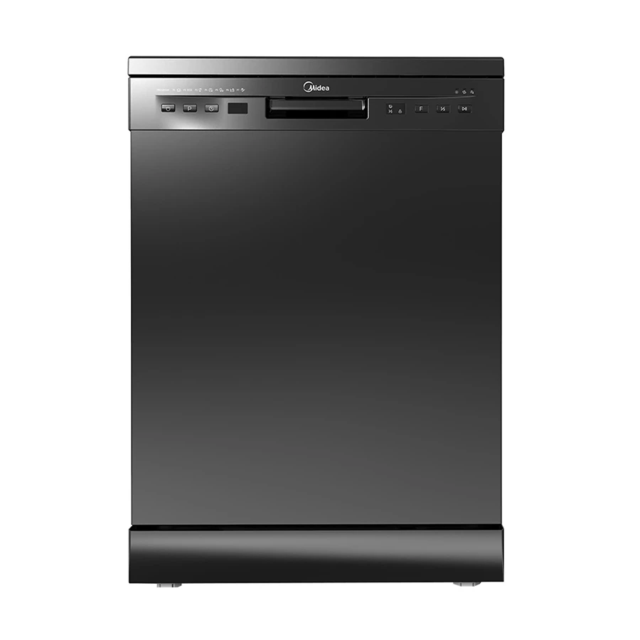 Midea WQP12-5201F 12 Place Settings Free Standing Dishwasher