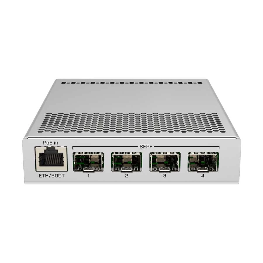 MikroTik CRS305-1G-4S+IN 5 Port (4 Port SFP+ + 1 Port Gigabit) Managed Desktop Switch