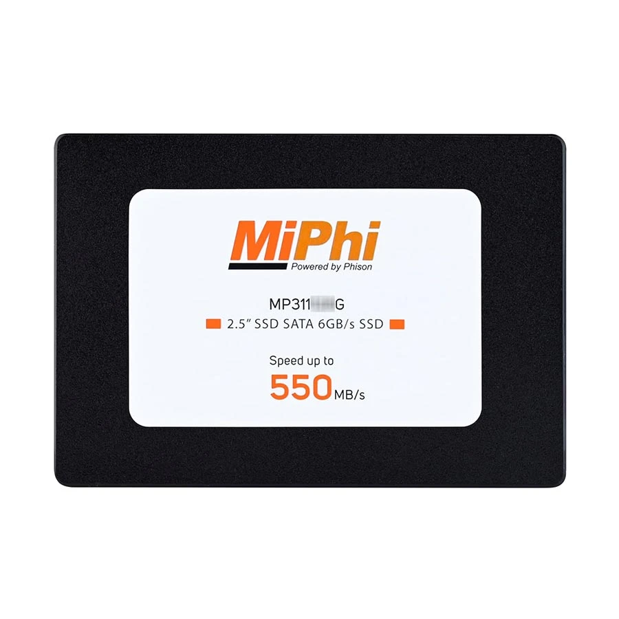 MiPhi MP100 512GB 2.5 Inch SATAIII Internal SSD #MP311512G