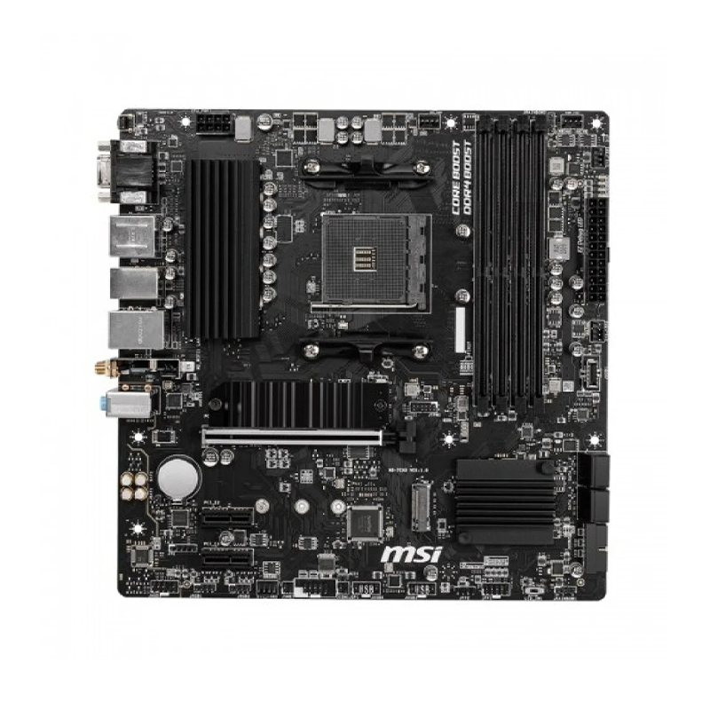 MSI B550M Pro-VDH AMD AM4 DDR4 Micro-ATX Motherboard - official view 2