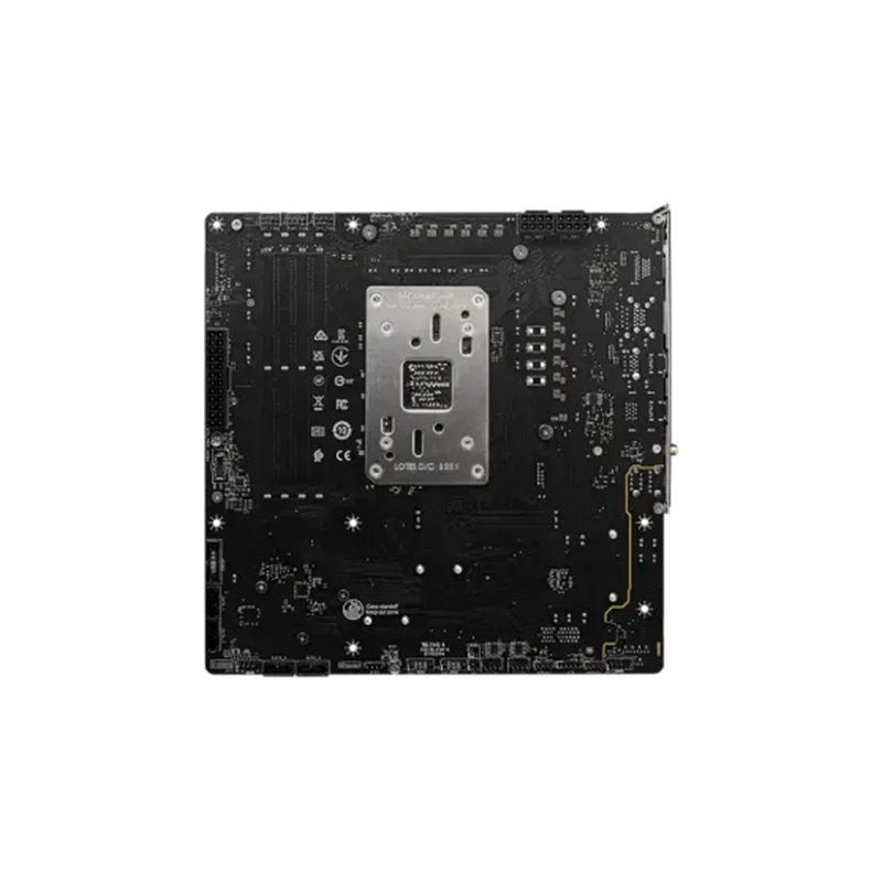 MSI B650M PROJECT ZERO AM5 m-ATX Motherboard - official view 3