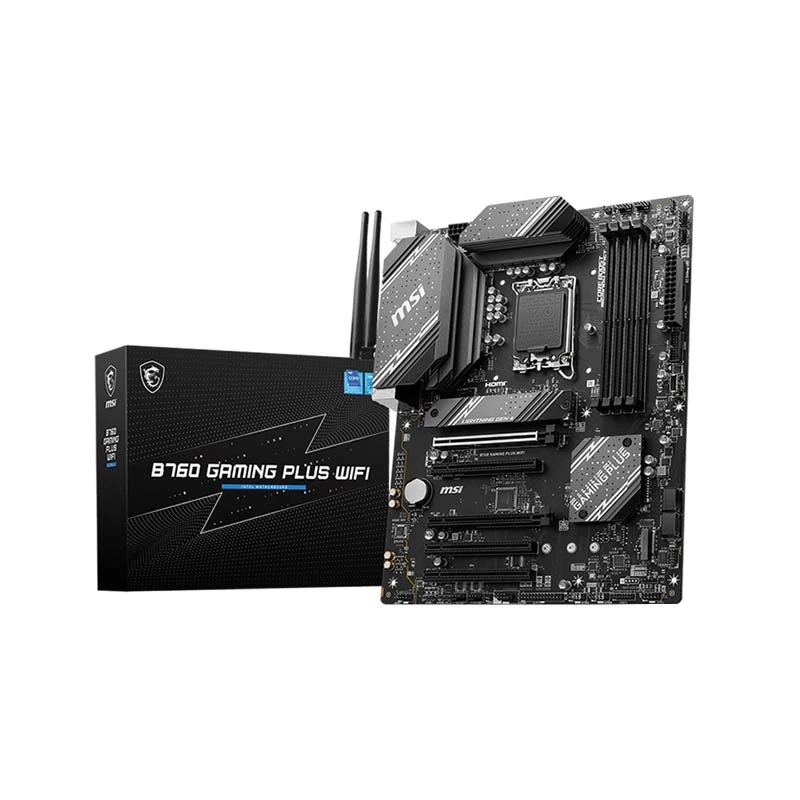 Msi B760 GAMING PLUS (Wi-Fi 6E) DDR5 Intel Gaming Motherboard