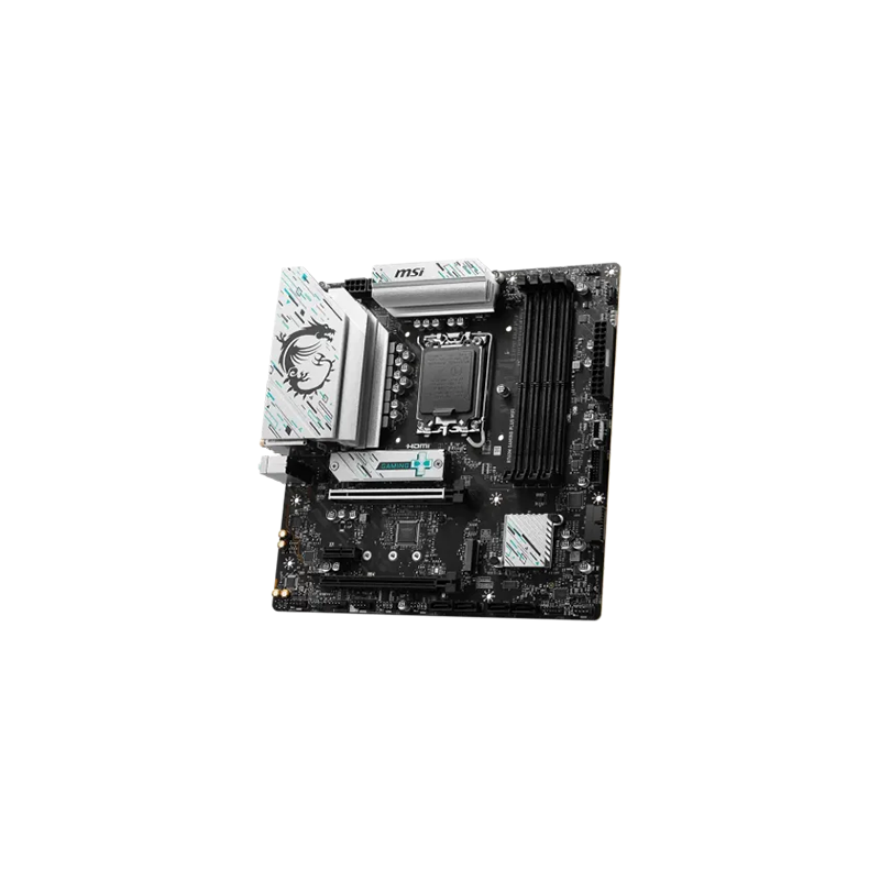 MSI B760M GAMING PLUS WIFI 6E mATX Motherboard - official view 3