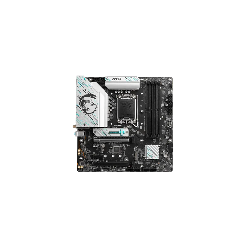 MSI B760M GAMING PLUS WIFI 6E mATX Motherboard - official view 2