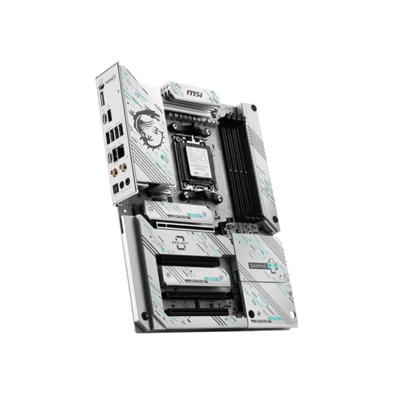 MSI B850 GAMING PLUS WIFI PZ AM5 ATX Motherboard - official view 3