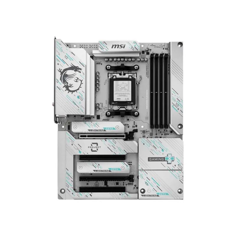 MSI B850 GAMING PLUS WIFI PZ AM5 ATX Motherboard - official view 2
