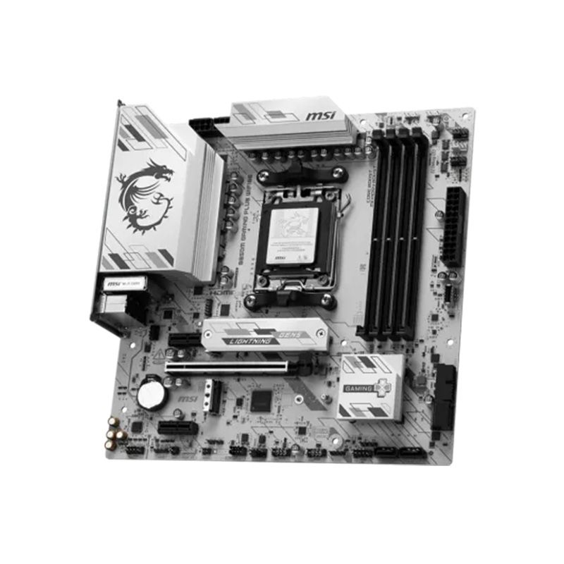 MSI B850M GAMING PLUS WIFI6E AM5 mATX Motherboard - official view 2