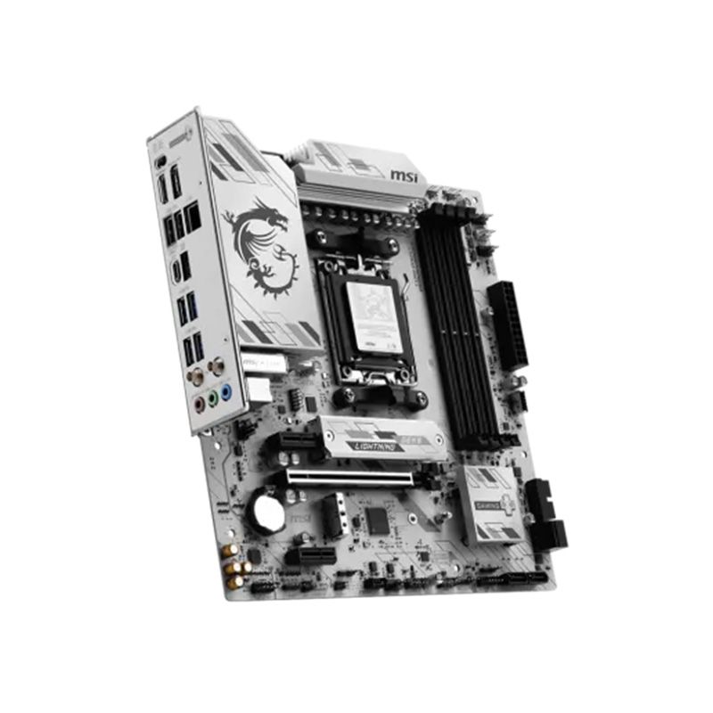 MSI B850M GAMING PLUS WIFI6E AM5 mATX Motherboard - official view 4