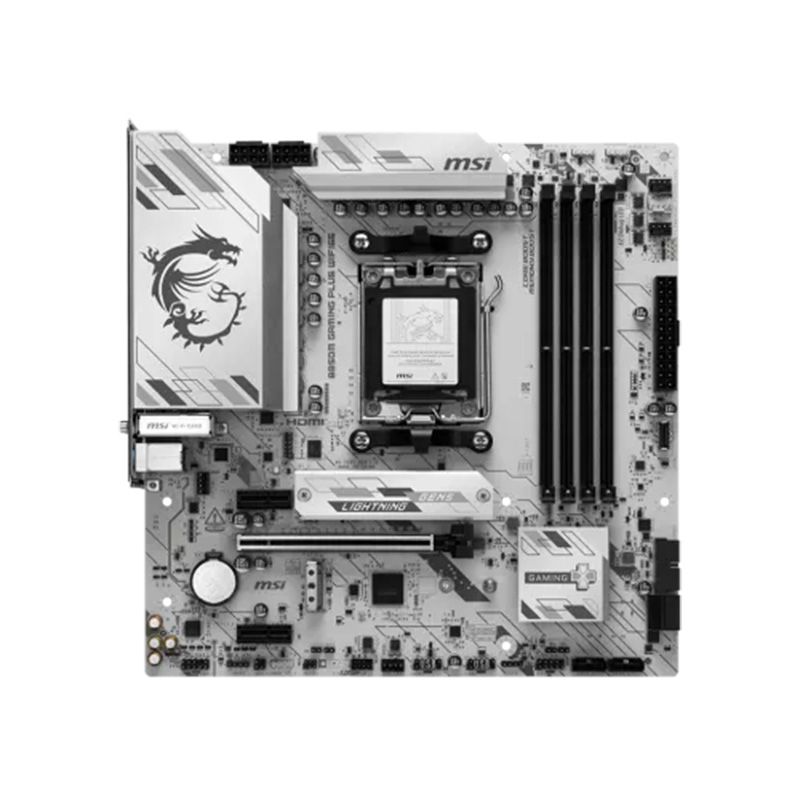 MSI B850M GAMING PLUS WIFI6E AM5 mATX Motherboard - official view 3