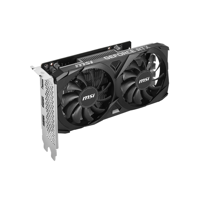 MSI GeForce RTX 3050 VENTUS 2X 6G OC GDDR6 Graphics Card - official view 3