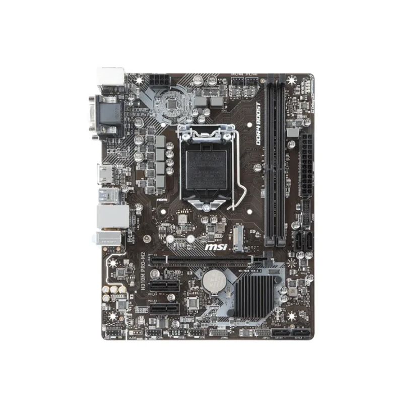 MSI H310M Pro-M2 Intel 9th Gen Motherboard - official view 2