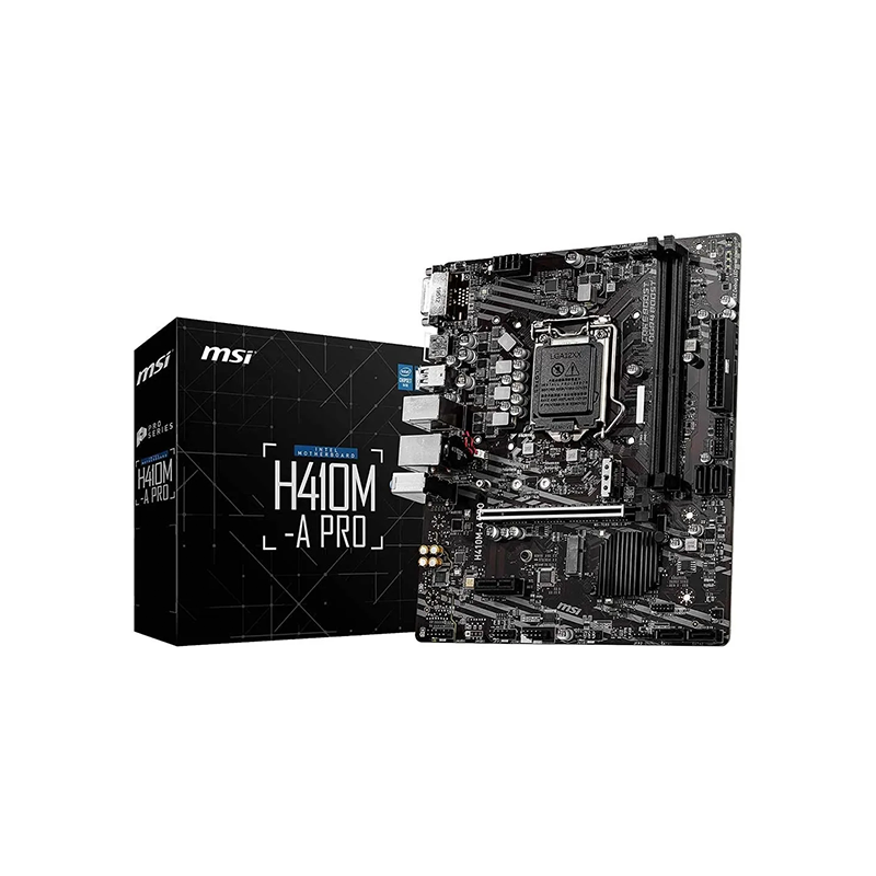 MSI H410M A Pro DDR4 10th Gen Intel Motherboard