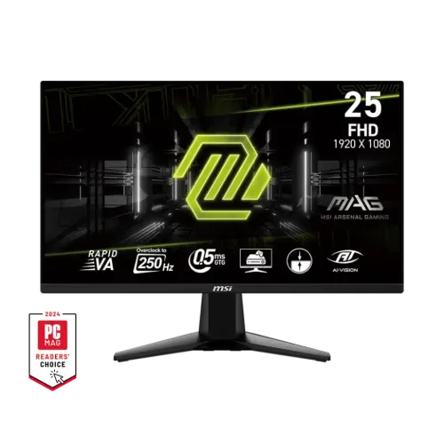 MSI MAG 255XFV 24.5" 250Hz VA FHD Gaming Monitor