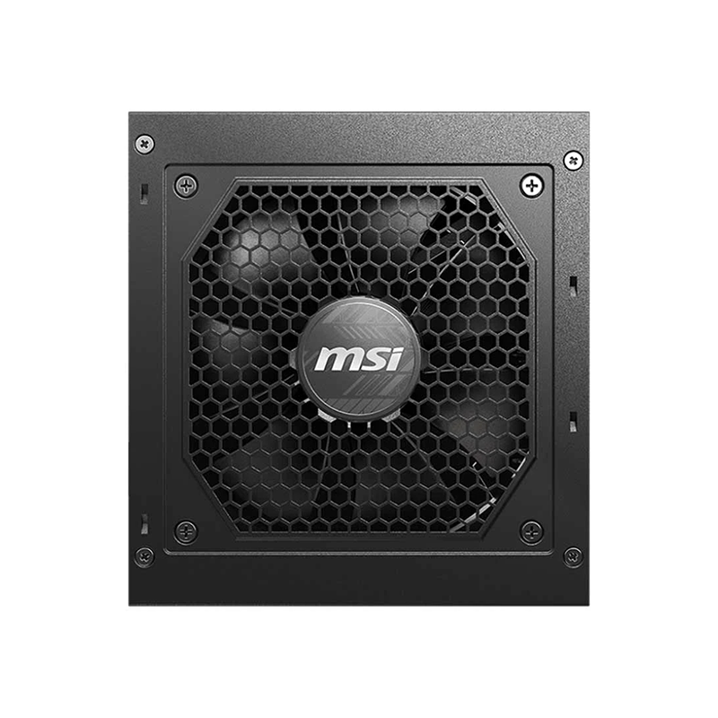 MSI MAG A750GL PCIE5 750W 80 Plus Gold Full Modular Power Supply - official view 3