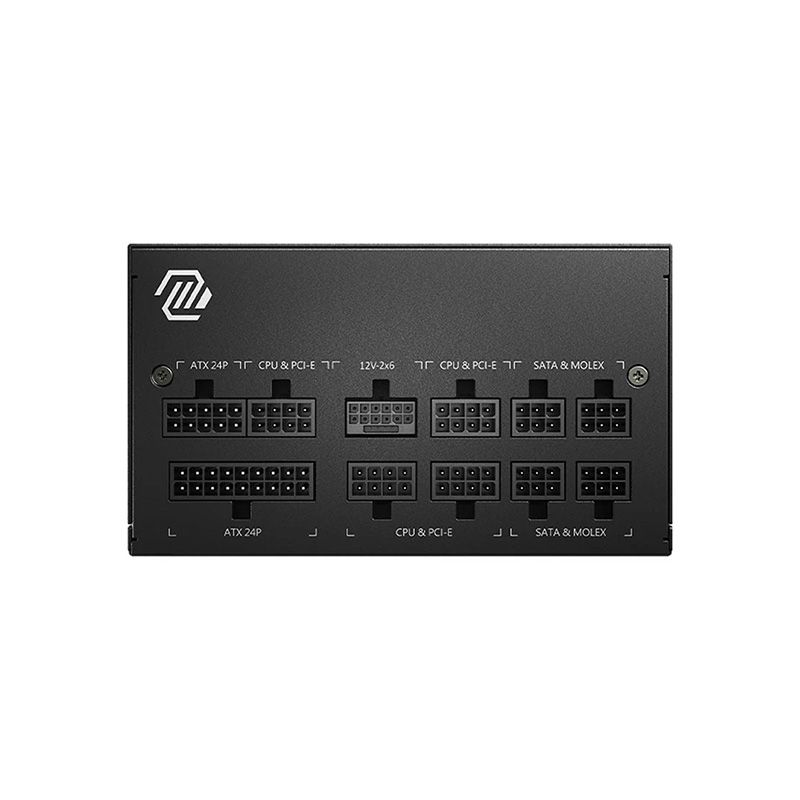 MSI MAG A850GL PCIE5 850W 80 Plus Gold Full Modular Power Supply - official view 4
